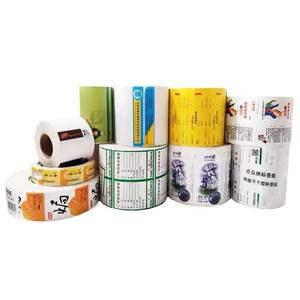 Custom Kiss Cut Paper Labels Printing Waterproof <strong>Adhesive</strong> Make <strong>up</strong> Product Sticker Label Roll Print Label - Product Image 1
