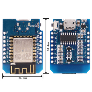 Wemos แผง D1 ESP32 Wi-Fi ขนาดมินิ ESP8266 CH340G ESP-12F ESP-12 4MB แฟลช2MB โหนดได้