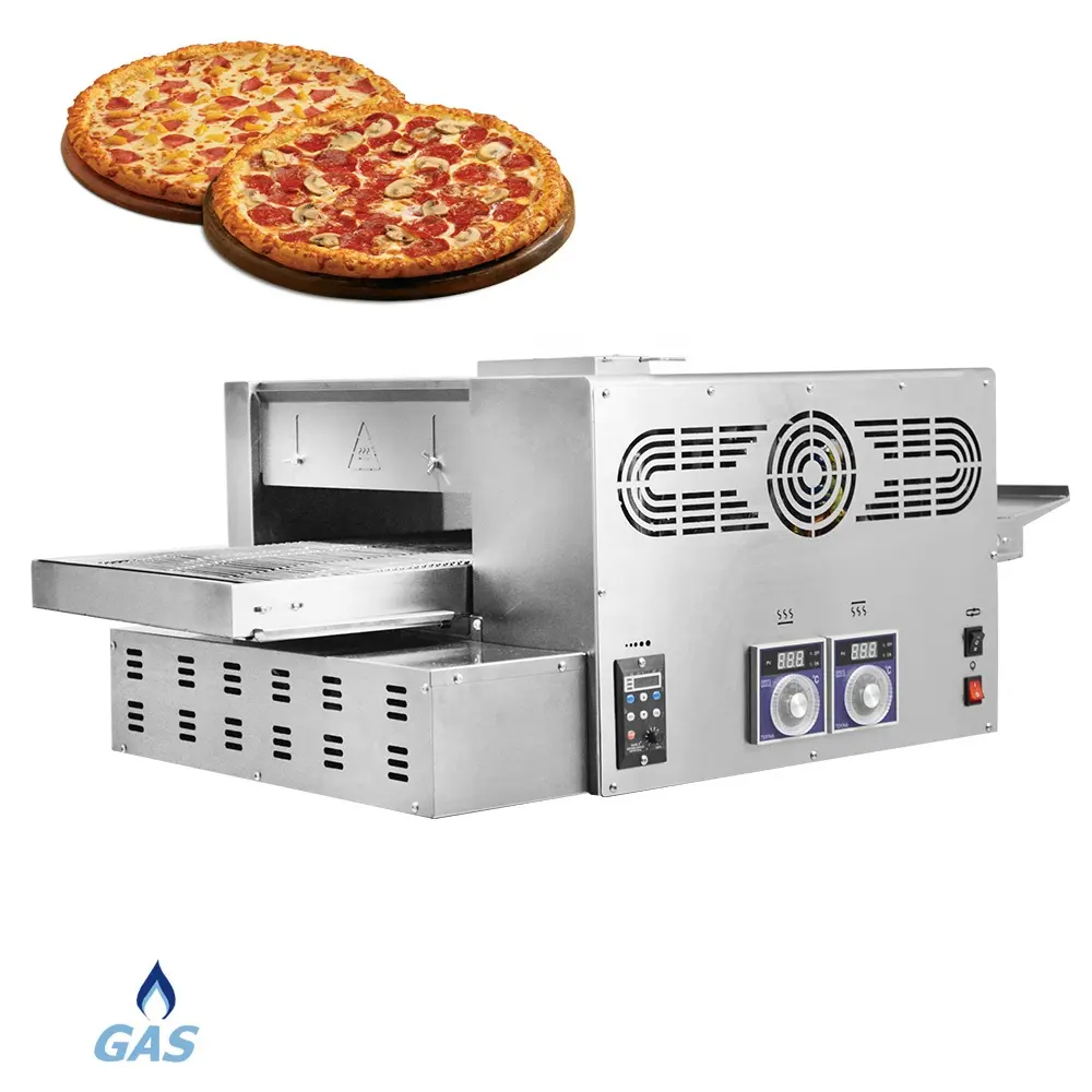 Supertise 12 "18" 32 "industriale horno de banda pizza gpl Gas forno per Pizza nastro trasportatore forno per Pizza panetteria ristorante prezzo