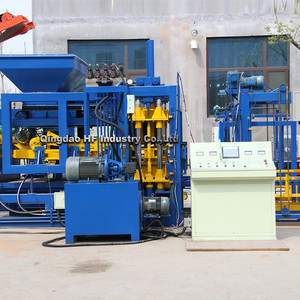<strong>QT5</strong>-15 <strong>Interlocking</strong> Brick Making <strong>Machine</strong> <strong>QT5</strong>-15 <strong>Block</strong> Making <strong>Machine</strong> Price - Product Image 3