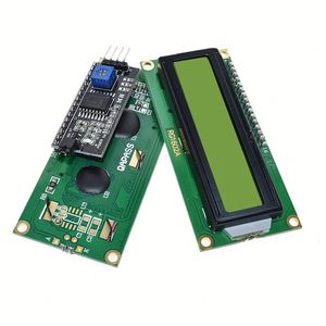 WAVGAT LCD1602 1602 <strong>LCD</strong> Module Blue Screen 16x2 Character <strong>LCD</strong> <strong>Display</strong> PCF8574T PCF8574 IIC <strong>I2C</strong> <strong>Interface</strong> 5V - Product Image 1