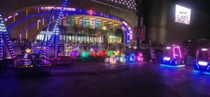 קוד סריקה אופנתית אופניים חשמליים לפוצץ בועה כלבלב קריקטורה חיה מודל רכיבה עבור פארקי שעשועים - Product Image 6