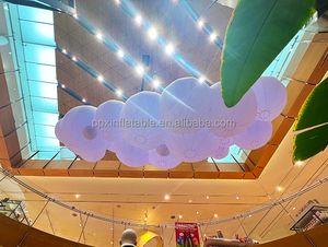Goedkope Plafond hava balon bulut Led-verlichting Verlichting opblaasinflatable Opknoping Led bulutlar Ballon şişme bulut - Product Image 5