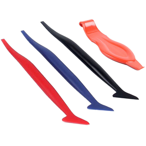 CNGZSY Long Handle <span class=keywords><strong>Window</strong></span> Tint Wrapping Tools Kohle faser folie Auto aufkleber Rakel Eck schaber B18 A30/A23/A06