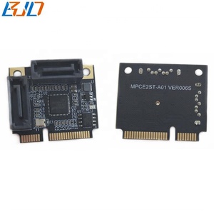 2 Ports SATA 3.0-Anschluss an Mini-PCI-E-MPCIe-Adapter-Konverter karte 6 Gbit/s für Raid-Festplatten laufwerk