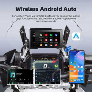 BM W Advanced Navigation Features 6.5 Inch Wireless Carplay <strong>Android</strong> <strong>GPS</strong> Monitor Screen for Motorcycles 1 Year Warranty - Product Image 3