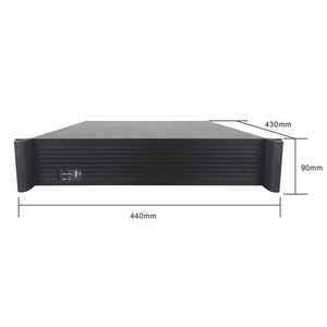 Grabadora de vídeo en red inteligente IP suministrada de fábrica 128CH 9 Sata H.265 NVR sistema de seguridad grabadora de vídeo disco duro - Product Image 2