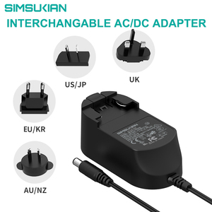 14.5v 2.5a可互换型ip44电源适配器intertek多国winna切换适配器，用于led - Product Image 3
