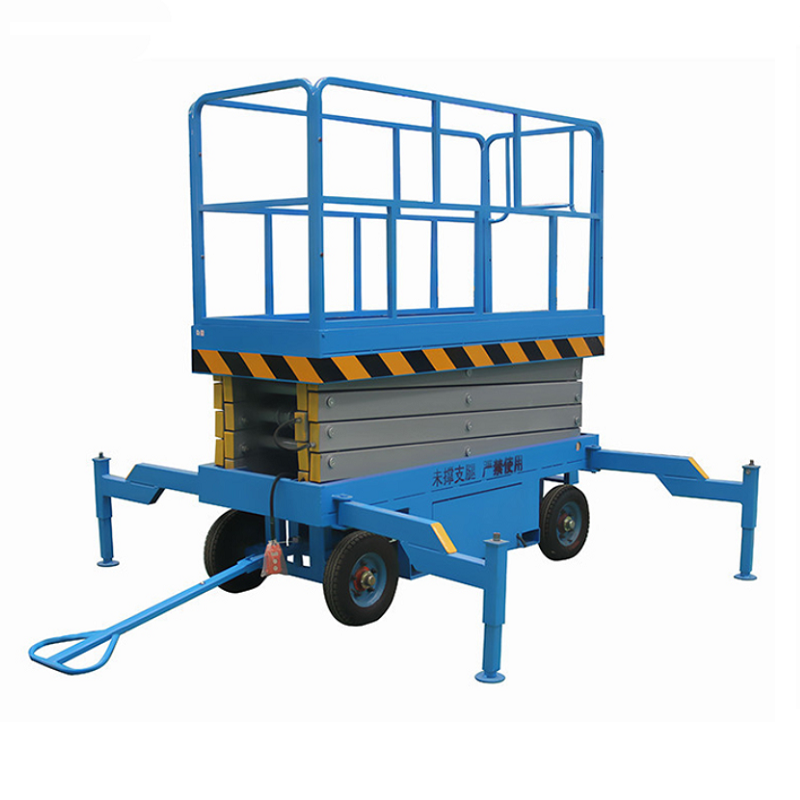 CE Mobile Scissor Lift Table Mini Hydraulic Lift Table Manual Elevator Max Wholesale Power Building