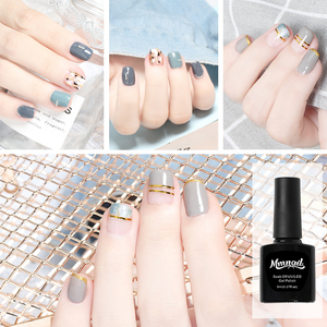 HS Nail Art 324 saf serisi organik tırnak renk jel Oem özel etiket kapalı ıslatın Uv tırnak jeli lehçe