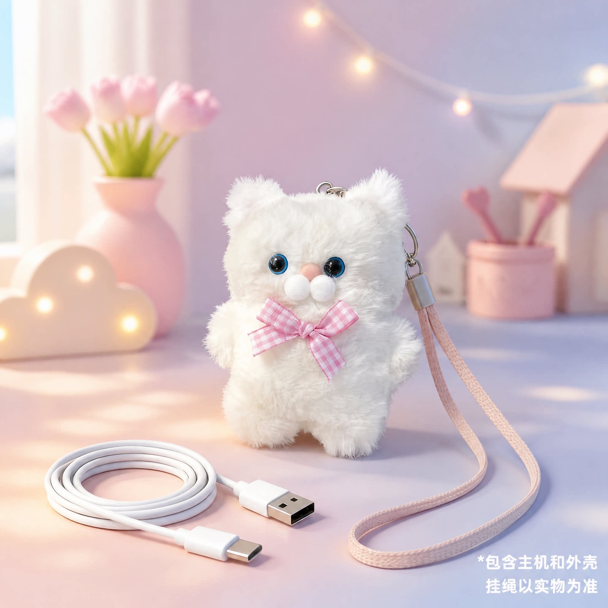 โบว์สีชมพู Kitty - รุ่น WiFi - รองรับฮอตสปอต