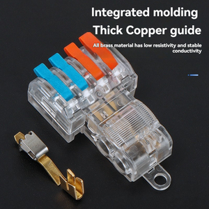 Quick Distribution Electrical Wire Connector Non-Destructive Breaking Compact Cable Clamp Insulation Crimp Connectors - Product Image 4