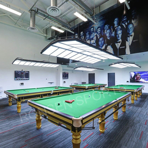 Ronsen 12ft Sao Giải Đấu Chất Lượng Trò Chơi Chơi 6811 Vải Và Phía Bắc Cao Su <span class=keywords><strong>Snooker</strong></span> Bảng Với Ánh Sáng LED Và Khối Thép - Product Image 4