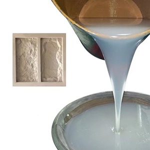 30肖氏A铂基硅橡胶人造石砖瓦成型液体铸造silikon橡胶 - Product Image 4