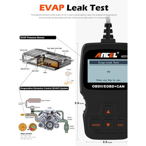Escáner OBD II mejorado clásico, lector de código de falla de motor de coche Universal, herramienta de escaneo de diagnóstico CAN, leer códigos de Error claros para 1996 - Product Image 3