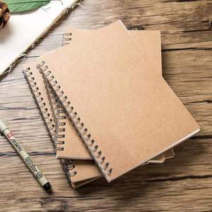Cuaderno en espiral de cubierta suave, diario, libro de bocetos en blanco, Bloc de notas encuadernado con alambre, cuaderno diario