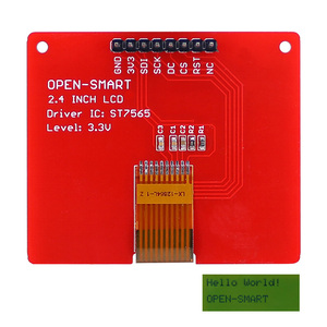 3,3 V 2,4 Zoll 128*64 Serielles SPI-Monochrom-LCD-Breakout-Board-Modul ohne Hintergrund beleuchtung für Arduino UNO Nano