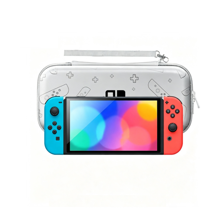 Funda universal blanca para mando de Switch OLED