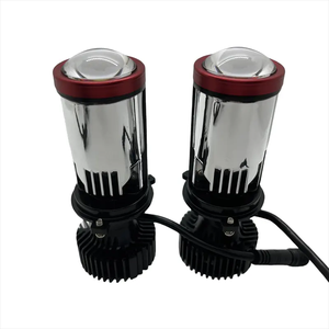 Y8เลนส์โปรเจคเตอร์ LED ไฟหน้า LED ลำแสงสูงต่ำ H4เลนส์โปรเจคเตอร์ - Product Image 2