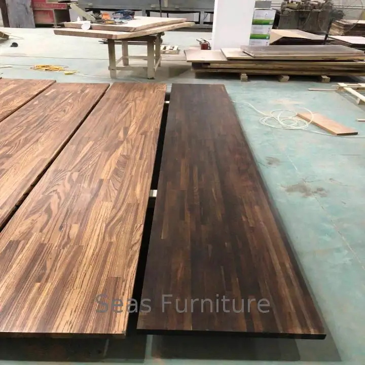 Plateau de Table en bois pétrifié, vente d'usine, fabrication chinoise, prix de gros, 100% bois massif, nouveau Design 2023, 2023