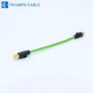 Công nghiệp cáp Ethernet Cat6 0.3m Cáp ethercat profinet linh hoạt Ethernet mạng cáp thông tin liên lạc xe buýt cáp Ethernet - Product Image 2