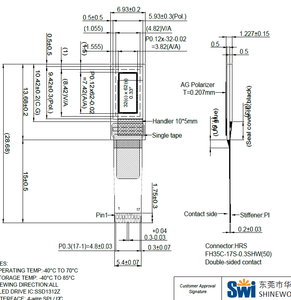 0.33 pollici 32x62 Mini OLED Display SSD1312 I2C SPI Small OLED LCD TFT EPD produttore di schermi SWI - Product Image 4