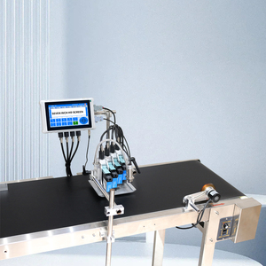 Industrieller automatischer Drucker Kontinuierliches Verfalls datum TIJ 12,7mm Tinten strahl druckmaschine Chargen codierung Tinten strahl druckmaschine