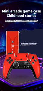 แท่งควบคุมเกมไร้สายแบบ G1ขนาดเล็ก G1รีโมทคอนโทรลกล่องเกมแอนดรอยด์ทีวี36000เกมที่ติดตั้งไว้ล่วงหน้ารองรับ Google Play Store - Product Image 5