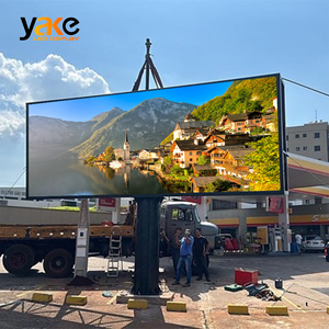 Yake ngoài trời không thấm nước Màn hình LED cố định cài đặt quảng cáo lớn hiển thị đầy đủ màu sắc P5 Màn hình LED để sử dụng ngoài trời - Product Image 2