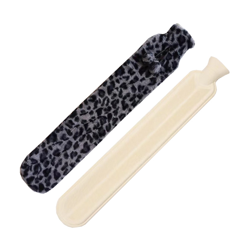 Coloré --- Bande longue 1# costume en peluche gris foncé