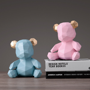 מוצר חדש קרמיקה מיני Teddy דוב כסף בנק חיסכון בכסף