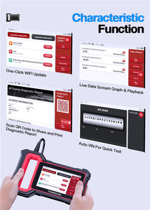 THINKCAR Thinkscan artı S7 S4 S2 OBD2 tarayıcı araç teşhis aracı ABS hava yastığı şanzıman BCM tanı kod okuyucu 28 sıfırlama - Product Image 5