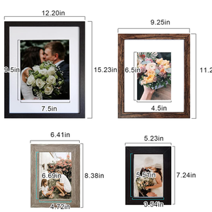 Picture <strong>Frames</strong> Collage, Gallery Wall <strong>Frame</strong> Set with 11x14 8x10 5x7 4x6 <strong>Frames</strong> in 3 Different Finishes Set of 10 - Product Image 4