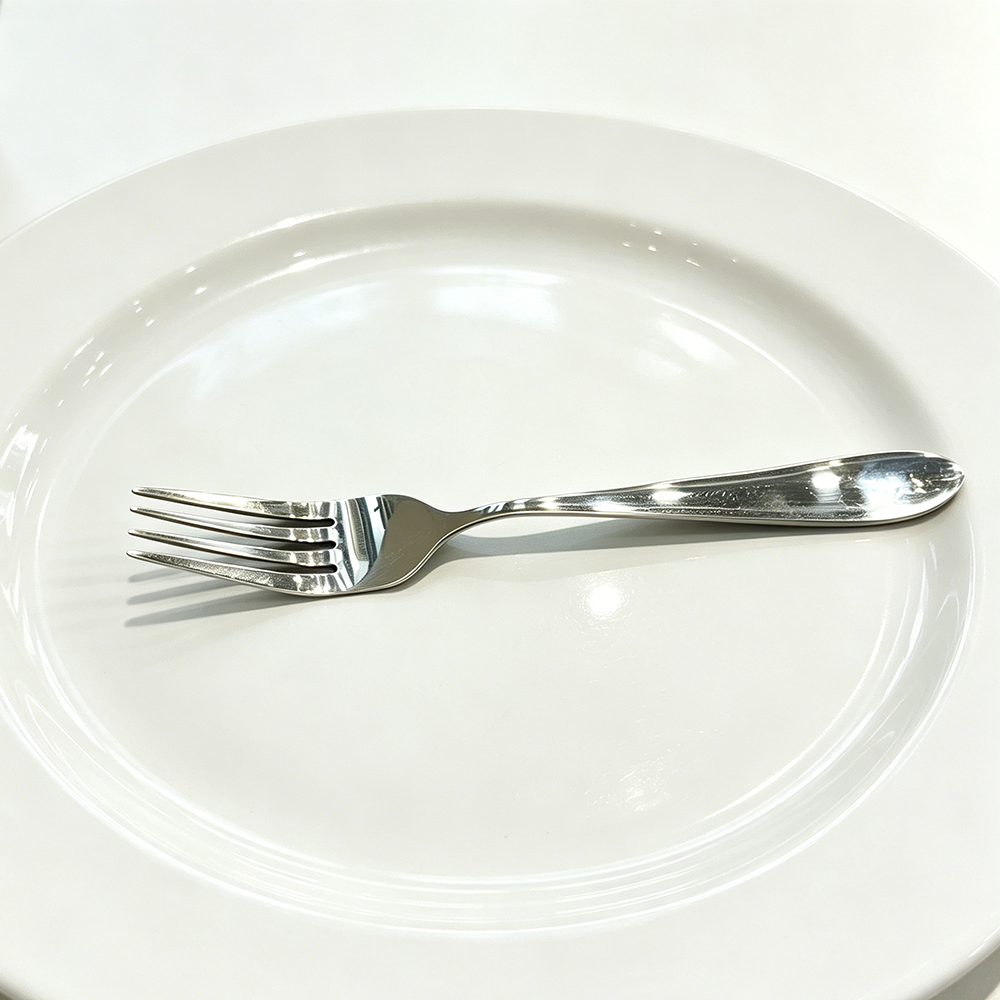 Regular shiny surface - fork