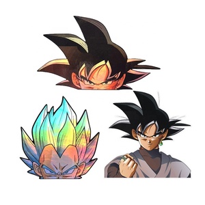 8 Design 14-19cm Mix Design <strong>Anime</strong> DBZ Dragon Goku <strong>Car</strong> Reflective Peek Vinyl Stickers and <strong>Decals</strong> for <strong>Car</strong> Decoration - Product Image 1
