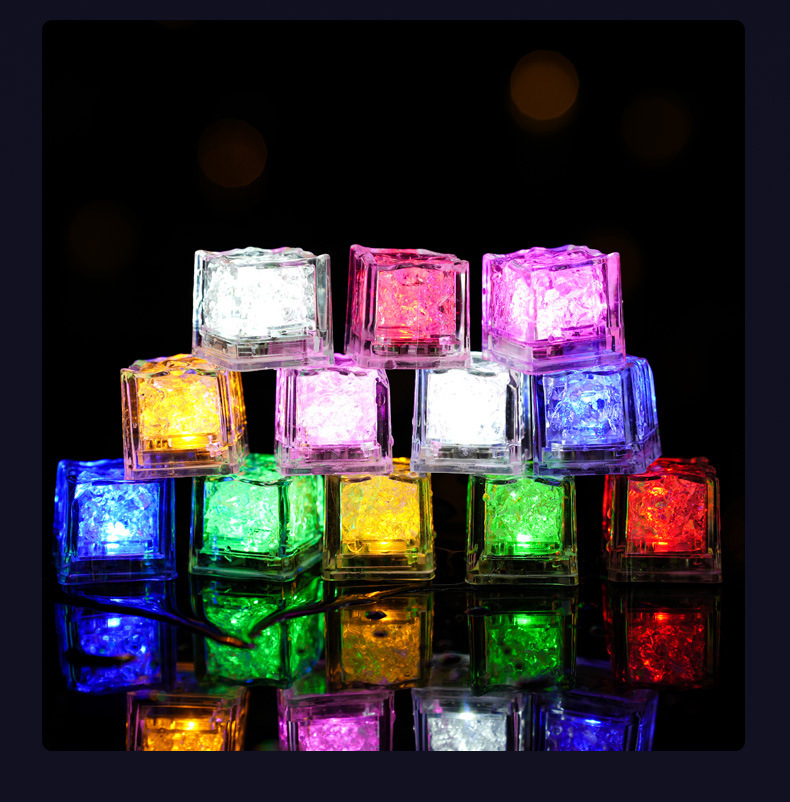 Colorful slow flash