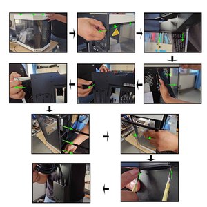H-d Pc Case Monitor de computadora 1920X515 Monitor secundario Pantalla Lcd de 12,6 pulgadas para Diy Y60 Cpu Gpu Monitor - Product Image 6