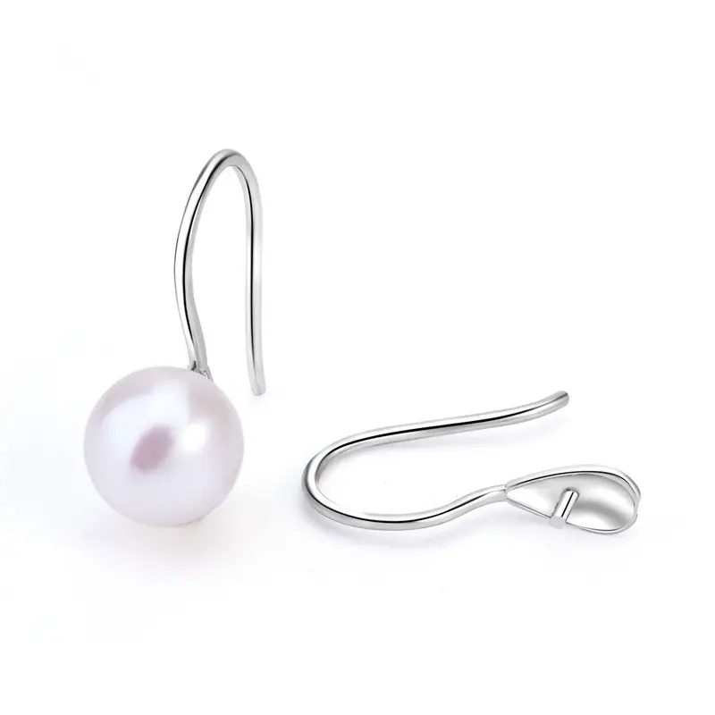 Supporto per perle per risultati fai da te orecchini a gancio orecchini in argento Sterling 925 risultati risultati dei gioielli componenti