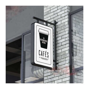 80 bán cửa hàng signage hộp Đèn, dẫn dấu hiệu hộp Đèn | dấu hiệu kinh doanh, hộp đèn vuông signage, nhôm bản lề dẫn lightbox - Product Image 3