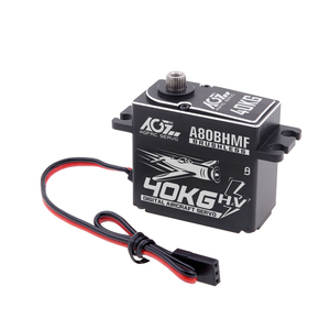 Neues AGFRC 40KG Hoch drehmoment 0,085 s Stahl getriebe 8,4 V 2S HV Voll CNC Digital programmier bares bürstenloses 25T Standard RC Flugzeugs ervo