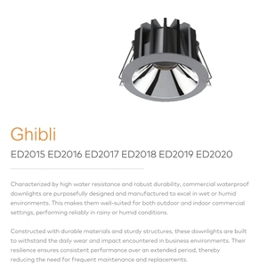 20w IP65 Waterproof Ceiling <strong>Spot</strong> <strong>Led</strong> Down Light Spotlight Cob Ceiling <strong>Spot</strong> Lights Recessed Cut Size 125 mm 3000k Pot New Design - Product Image 2