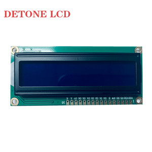 Customized STN Blue 16x2 Monochrome <strong>LCD</strong> 5V 1602 16*2 <strong>Character</strong> <strong>Lcd</strong> <strong>Display</strong> 2x16 <strong>Lcd</strong> <strong>Display</strong> <strong>Module</strong> - Product Image 6