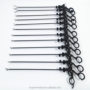 Reusable Laparoscopic 5mm Scissors with Unlocking Handle for <strong>Medical</strong> Surgical Forceps - Product Image 1