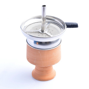 <span class=keywords><strong>Yingtai</strong></span> paslanmaz çelik tel örgü Hookas olmayan kalay lak kömür kağıt kullanımlık Hookas aksesuarları Pot kolu ile pişirme için