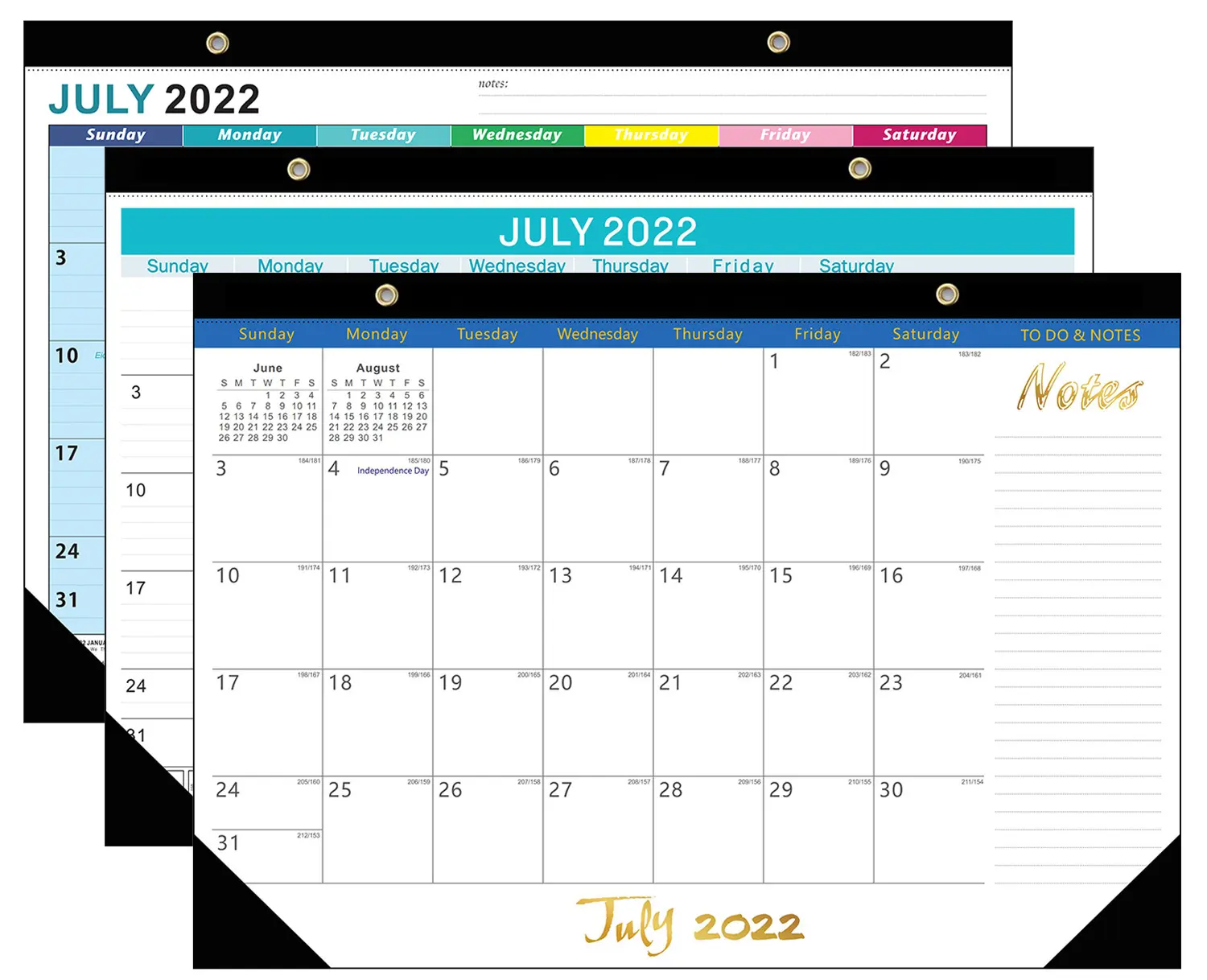 Tùy chỉnh thiết kế 365 ngày kế hoạch bàn lịch và tường lịch in ấn