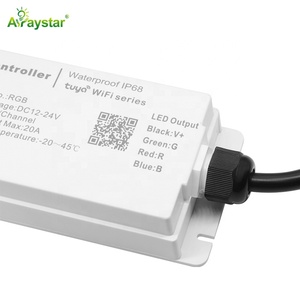 Controlador LED impermeable IP68 WIFI RGB funciona con carcasa de plástico de aplicación Tuya con controlador LED de función de aplicación - Product Image 3