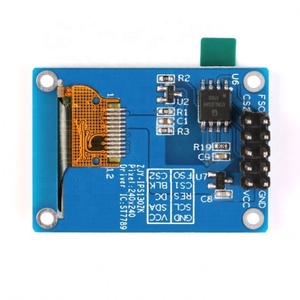 1.3 pollici IPS TFT LCD 1.3 "modulo schermo 240*240 ST7789 Drive SPI HD Full Color LED 10pin per Arduino con libreria Font