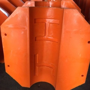 Flotador de tubo de dragado de plástico HDPE de alta densidad Marina flotador descarga de arena tubería de dragado boya flotador de tubo de plástico - Product Image 1