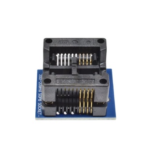 SOP8 a DIP8 Asiento de cuerpo ancho Ancho 150mil 200mil Programador SOP8 Adaptador Socket Azul/Verde para SO8 TO DIP 8 - Product Image 3
