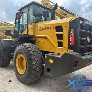 Cargadoras usadas SDLG L958F de 5 toneladas, venta Original de China, fuerte fuerza de elevación, eficiente carga frontal fácil, cojinete de Motor de núcleo de descarga